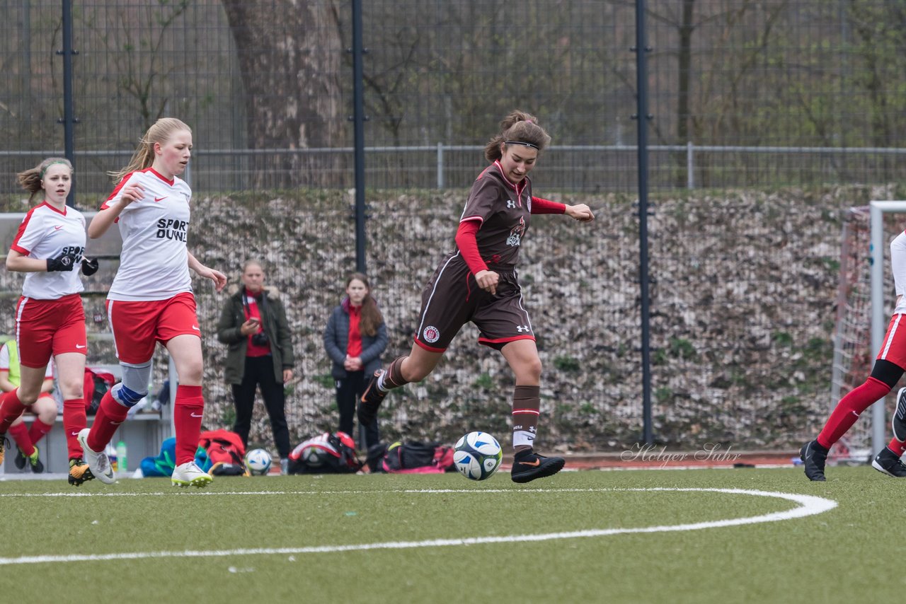 Bild 65 - B-Juniorinnen Walddoerfer - St.Pauli : Ergebnis: 4:1